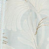 Light Blue Leaf Printed Kurta Set